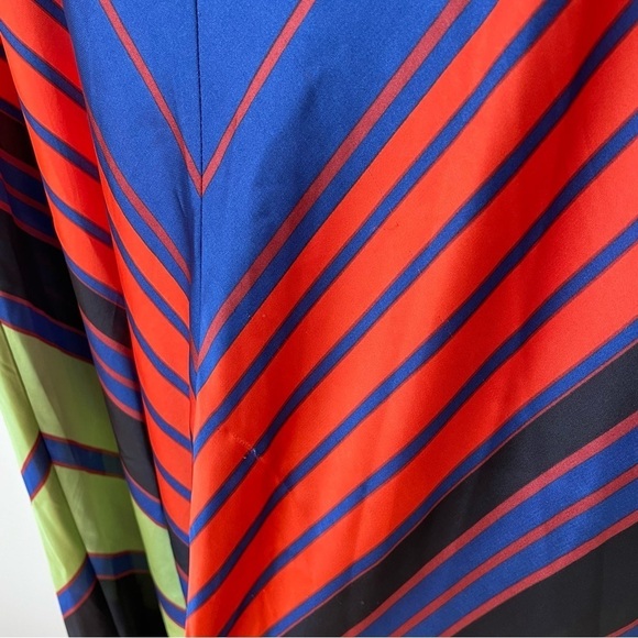 FREE PEOPLE Olympia Combo Multicolor Polyester Rio Maxi Skirt NWT Size 12 - Picture 12 of 12